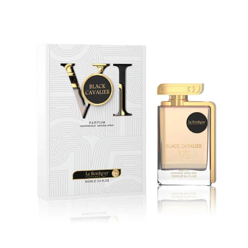 Black Cavalier VI Le Bonheur Perfumes 100 lgd